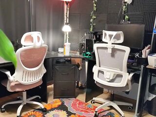 Buttcrack Nude Dusting Home Office