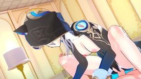 Cipher Accepts Cum As Payment - Honkai Star Rail