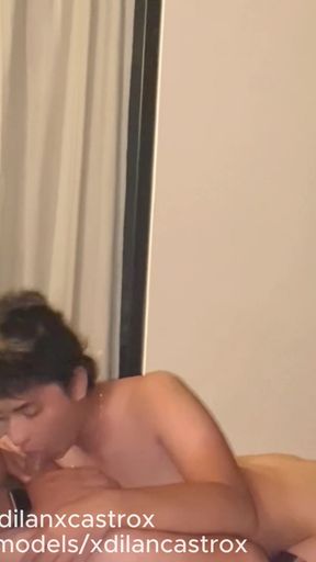 TWINK GETS FUCKED OUTDOORS BAREBACK BY HIS STRAIGHT NEIGHBOR AND THEY END UP FUCKING INSIDE HIS CRUISING HOUSE   Clip 2