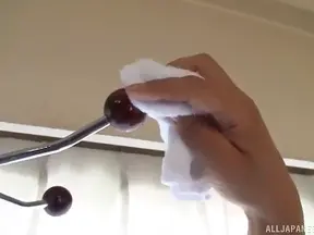 Fujishita Rika Pleases Cock With Nerdy Passion Before Getting Fucked Hard