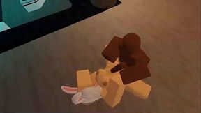 Shy slut getting fucked on a Roblox Condo ( Sorry for the bad quality, next video will be better )