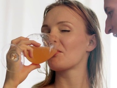 Sweet Belle Claire gets a sensual fuck
