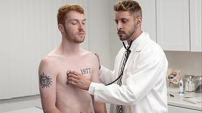 Gay Doctor Giving the Testosterone Directly Into Patient'_s Ass - Doctorblows