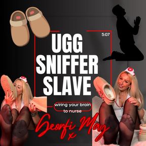 Nurse Georgi’s Ugg & Nylon Sniffer Slave Brain Rewire Video