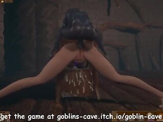 sexy milf fucked and bred by cave goblins 2