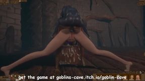 sexy milf fucked and bred by cave goblins 2