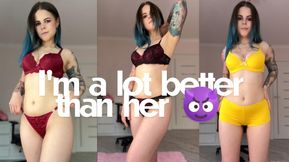 I'm your bratty little homewrecker 💕
Look at me… do you really think your girlfriend can compare?