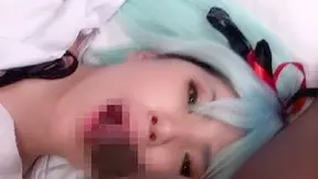 Nippon Hatsune Miku Cosplay Orgy Ends in Sweet Cream Pie