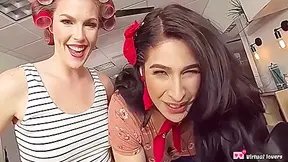 Shemale Fucks A Girl In Pov 9 Min