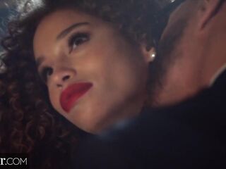 Deeper Cecilia sucks strangers knob during the time that BF watches