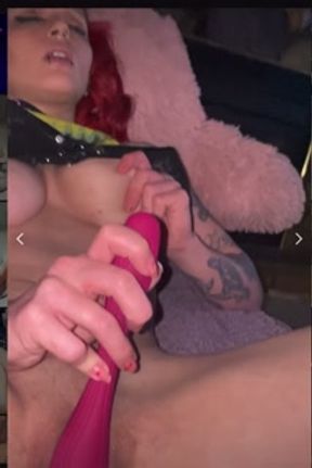 Sexy milf tries toy for the first time.