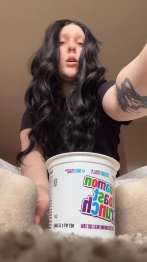 Mommy making you breakfast