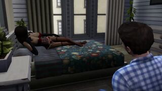 The bimbos Next Door - Chapter 6: Kicked Out Forever (Sims four)