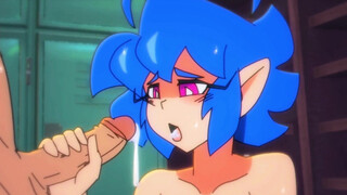 Hardcore GYM Sex with Personal Trainer (Cartoon Sex)