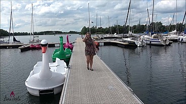 HEIMLICHER TRETBOOTSEX!!! Fremdfick PUBLIC auf dem See!