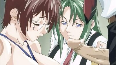 Depraved anime chicks take on massive cocks in full HD porn movies