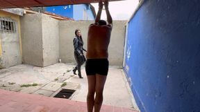YFYE whipped to shreds in the Dungeon by Khaina