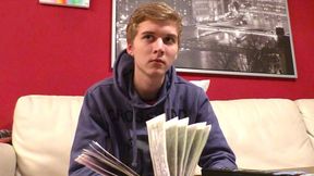 Debt Dandy - Pretty Hottie Takes a Massive Load in Hot Money Shot Clip