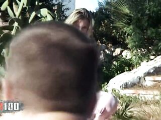 Hawt Cute Spanish Cutie Bare in Old Swiming Pool