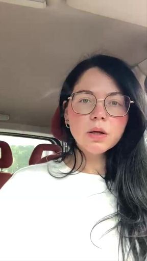 Smoking During Driving in My New Glasses