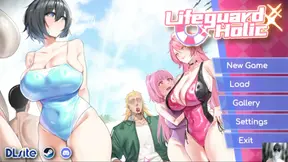I fuck my 3D life-guard employee and her best friend in an animated adult game!