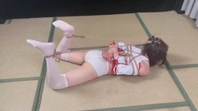 shufu54-extreme hogtied bondage and struggling