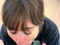 Riley Reid Slobbering And Cumming All Over His Cock