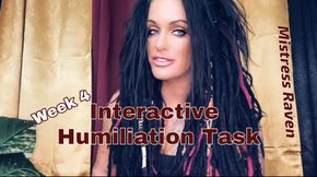 INTERACTIVE HUMILIATION TASK 2023 - WEEK 4