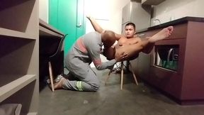 Worker Fucks Asian Guy Passionately In The Fur – Amateur Gay Porn