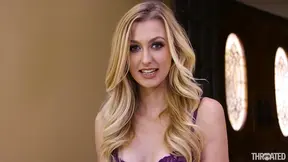 Alexa Grace Loves Big Pointy Cock Perfect For Her Throat
