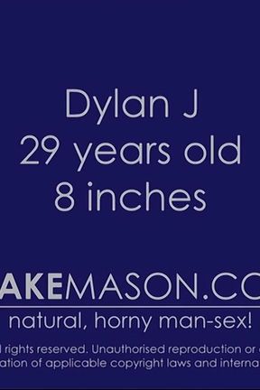 Local Hunk Dylan Works His Cock