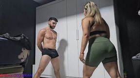 Helena - hard ballbusting