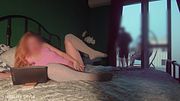 Risky Masturbation While Step Parents' Around