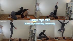 Human Yoga Mat Trampling, Smothering, Facesitting - Bella