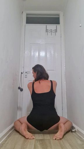 Real amateur homemade bathroom sexy one piece outfit photoshoot x