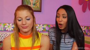 Not The Bradys #2 - Scene 3a - Aurora Snow and Alexis Love lesbian scene