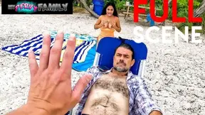 Woah My HOT AF Stacked Stepsis Just Fucked Me At The Beach, LOAD BLOWN - Serena Santos - StepSis