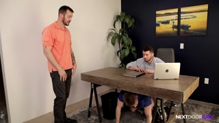 NextDoorRaw Caught U Barebacking At Work! I’ll Join &amp; Keep Quiet.