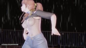 [mmd] Gwsn - I Cant Breat Kasumi Sexy Striptease Doa Uncensored Hentai