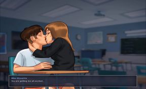 Summertime Saga - My French Teacher Ms. Bissette