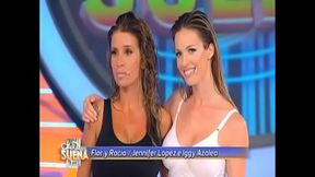 Florencia Pe&ntilde_a y Roc&iacute_o Guirao D&iacute_az haciendo Booty de Jennifer L&oacute_pez