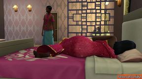 Step-Son Takes Desi After Making Her Wait - Dirty Family Taboo