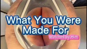 Toilet Slavery: This Is What You’re Made For While He Watches by Bella Blast