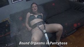 Evangelines Bondage orgasms in pantyhose 4