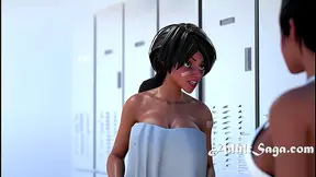 Busty Babes Clash in Hot Lesbian Wrestle Before Wild Scissoring Finale