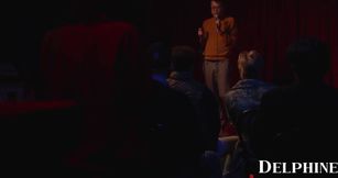 Dominatrix Lauren Phillips Chokes Fucks David Gushing Cum Explosion