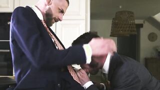 Real estate agent anal fucked in suit by big dick mogul