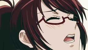 Beautiful Girl with Glasses and Big Tits Loves to Fuck with Her Hairy Pussy