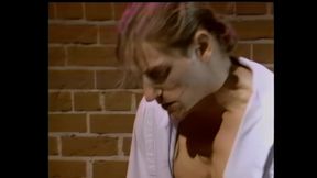 Moana Pozzi Tastes Two Cocks in a Vintage Double Penetration