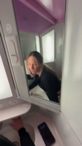 Quick anal fuck on the train